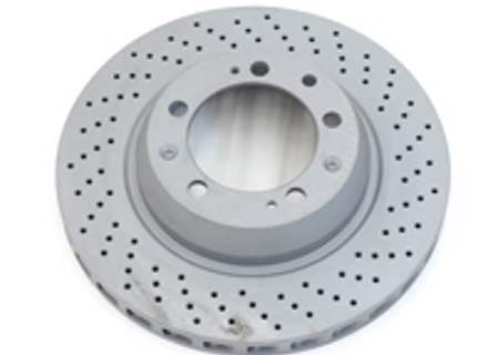 Rotor de disco de freno, Trasero. Escudo estándar Z. Porsche 993 (OE Part No 99335204500 / 99335204600) - 460.1566.20, 460.1567.20, 99335204500, 99335204600 - 460.1566.20, 460.1567.20