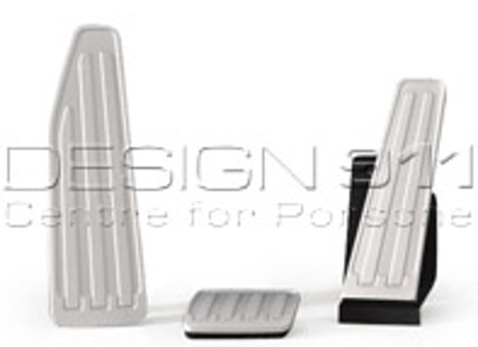 Pedals and footrest in aluminium PDK. Porsche 991 / 981 Boxster / 981 Cayman / 718 Boxster - 99104470000