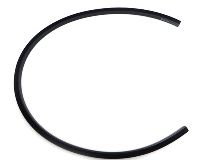 Flexible rubber window channel. Porsche 356A / 356B / 356C - 64454290200 - 644.542.901.00, 1686001700