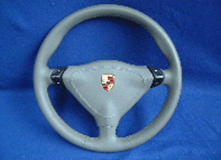 Steering Wheel. Porsche  993 / 996 / Boxster Tiptronic Cars - 00004440019, 000044400198YR, 00004440019H24, 00004440019B50