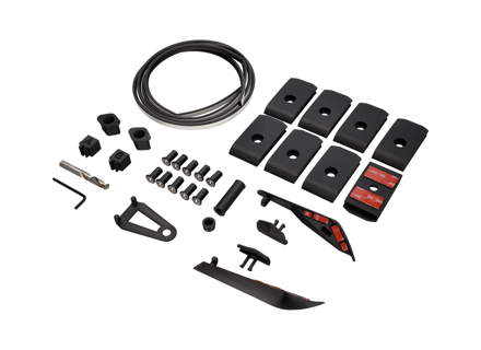 适配器套件 A 用于前 991.1 扰流板至 997，离地间隙为 105-115 毫米。保时捷 997.1 - 9975055570001C