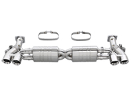 Exhaust VALVETRONIC and Cat-bypass system for Porsche 991.1 Turbo - DesignTek - 3606009121, 55-PS124V, 98711310133, 987113101AX, 98711310233, 987113102AX