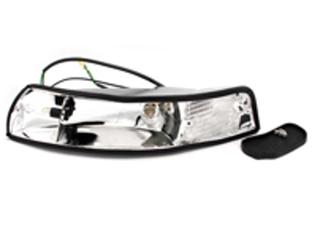 前部指示器单元，塑料外壳。保时捷 911 1969-73 - PCG63193520, PCG63193620, 15960S, 15960D