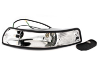 Unidad de intermitente Frontal, Carcasa de plástico. Porsche 911 1969-73 - PCG63193520, PCG63193620 - 15960D, 15960S