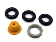 Fuel injector seal kit. Porsche 911 1984-86 / 924S / 944 - 94411090100, 1287010704 Fuel injector seal kit. Porsche 911 1984-86 / 924S / 944 - 94411090100, 1287010704