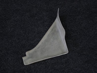 Engine shroud LEFT - block-off plate for big fan housing. Porsche 914 GT - TK 211I, TK211I