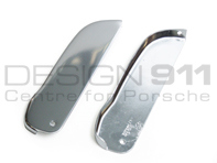 Side Sill Panel End Caps. Porsche 911 1974-77  'Polished Aluminium' - PCG55994103