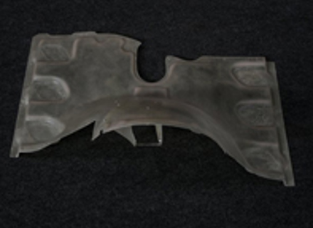 Conducto de aire de la cubierta del motor - carcasa del ventilador pequeño. Porsche 911 (RSR/ST) - TK 210B2, TK210B, TK210B2