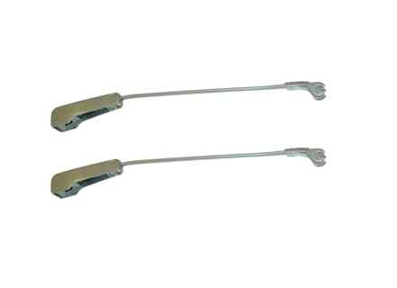 Wiper arm Pickle fork style PAIR. Porsche 356A Coupe / Cabriolet / Convertible D - 64462830114, 64462830110 - 356WSN001