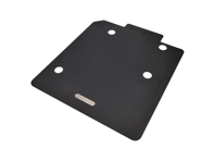 Tapis de piste Rennline noir d'occasion, côté conducteur. Porsche 996 / Boxster 986 - TM07