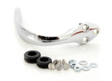 Dash grab handle, Chrome for Porsche 356B T6 and 356C - 64455286500, NLA-552-865-00