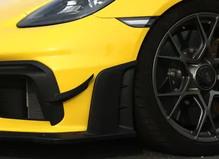 Front bumper dive plane kit carbon fibre. Porsche 718 GT4 / GT4 RS - 982807749OK1, 982807750OK1 - SRDPPKPRO