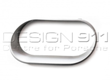 Rear bumper tail pipe cover. Porsche 957 Cayenne - 95550583700U90, 95550583800U90