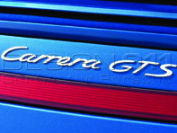 'CARRERA GTS' Rear Badge, SILVER. Porsche 997.2 - 99755903706 'CARRERA GTS' Rear Badge, SILVER. Porsche 997.2 - 99755903706