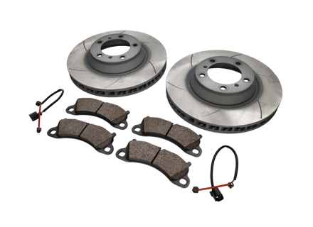 Remblokken en remschijven voor. Porsche 991 S 3.8L - 99135240301, 99135240401, 99135194904, 99160918100
