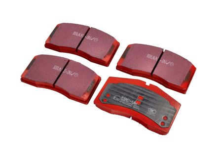 EBC RED Brake Pads 'Road' Front. Porsche 965 / 993 / 928 - 96535193902, 96535193903, 99335193901, 99335193905, 99335194900, 99335194904, 92835194903 - DP3997C
