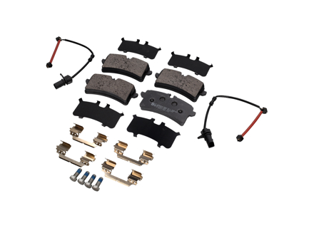 Pastiglie freno posteriori con accessori, gamma standard Zimmerman. Porsche 95B Macan Turbo - 24643.170.2, 95B698451, 95B698451A, 95B698451B, 95B698451L - 24643.170.2