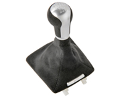 Gearshift lever in black Alcantara. Porsche 991.2 - 991424980362W0