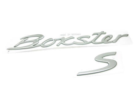 BOXSTER S-Abzeichen. Porsche 987 BoxsterS - 98755903700