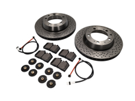 REAR Brake Pads and Brake Disc Package for Porsche 993 C2/4 1994-97 - 99335204102SEB, 99335204102, 99361236502, 96435193903TEX, 96435193903, 96535209601, 99635208600 REAR Brake Pads and Brake Disc Package for Porsche 993 C2/4 1994-97 - 99335204102SEB, 99335204102, 99361236502, 96435193903TEX, 96435193903, 96535209601, 99635208600