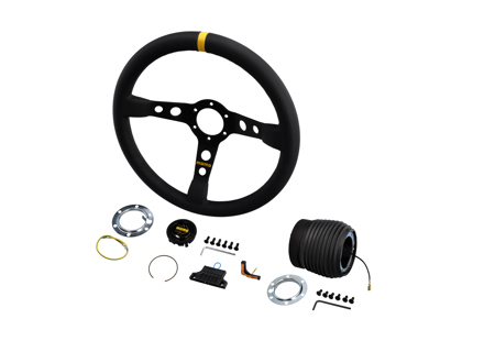 Kit Volant Momo MOD.07 Cuir Noir Porsche 964/993 - 96465210400, 92861222000 - M11111811312L