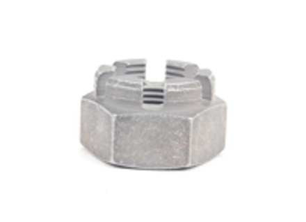 Rear wheel hub castle nut. Porsche 911 / 912 / 914 - 90133280601, 90133280600