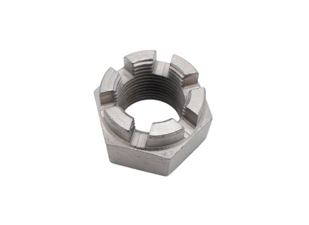 Tuerca almenada del cubo de la rueda trasera. Porsche 911/912/914 - 90133280601, 90133280600