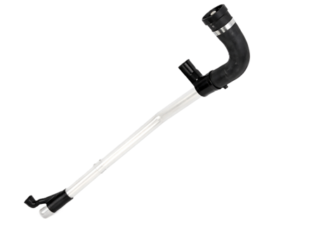 Radiatorslang, onder. Porsche 958 Cayenne 3.6L 2010-17 - 95810640211, 95810640210