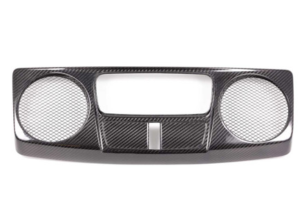 Carénage de ventilateur en fibre de carbone Rennline. Porsche 991.1 / 991.2 - 99150458304E10, 99150458305E10, 99150458308E10, 99150458309E10, 99150458312E10, 99150458313E10