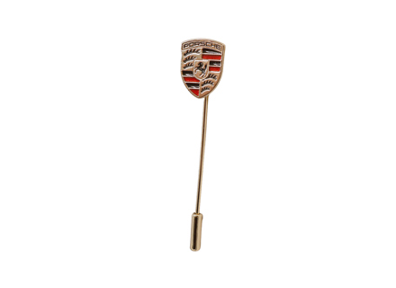 Spilla con stemma Porsche – Essential, oro. - WAP0504200RASN
