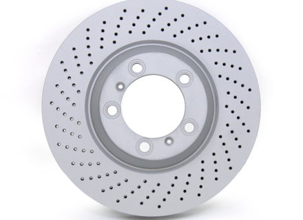 前制动盘转子。保时捷 997 TURBO（原厂零件编号 99735140501 / 99735140601） - 99735140501, 99735140601