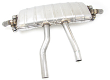 Silencieux arrière d'échappement. Porsche 958 Cayenne 3.6L - 95811191200