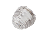 Lentille de clignotant avant, clair, rond. Porsche 356 - 64463141101