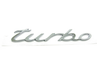 TURBO - Chrome rear badge for Porsche 970 Panamera - 97055923705, 97055924700 TURBO - Chrome rear badge for Porsche 970 Panamera - 97055923705, 97055924700