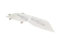 Rear wing end plate logo Weissach RS. Porsche 992 GT3 RS - 99204482093OZ1, 99204482093BO1, 99204482093II0, 99204482093II9 Rear wing end plate logo Weissach RS. Porsche 992 GT3 RS - 99204482093OZ1, 99204482093BO1, 99204482093II0, 99204482093II9