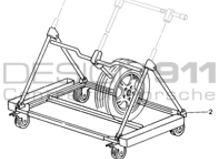 Ruedas y Neumáticos Sistema de Transporte / Almacenamiento Porsche 996 / 997