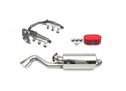 Sport Performance Pakket - Enkele Uitlaat - voor Porsche 911 Turbo (930) 1975-1989 - 93021102103, 93021102702, 93021102802, 93021103301, 93021103304, 93011102502, 93011102504, 93011103700, 93011103704, 93011103712, 93011103806 - FS.POR.911T.SPKGS, FS.POR.911T.SPKGSQ, FS.POR.911T.SPKGSS, FS.POR.911T.SPKGSSQ