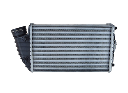 Radiator intercooler, Right. Porsche 997 Gen1 Turbo - 99711064000, 8ML376783561 - CI379000P