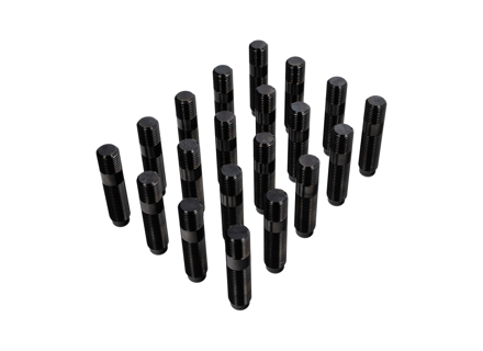 Titanium wheel bolt replacement stud set. Porsche 986/ 987/ 996/ 997/ 991/ 718 - 99636120300, 99636120301, 99636120302, 99736120301, 99736120302