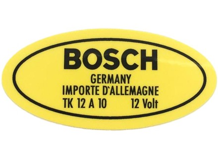 Motorsticker voor bobine 12V. Porsche 912 / 356 - 64470100801 - 356234-15