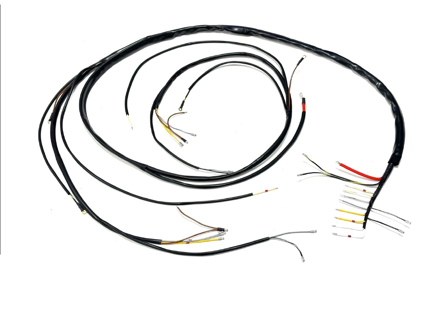 Faisceau de câbles du coffre avant. Porsche 356 BT6 / 356C - 64461200106 - 644.612.001.06