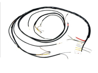 Faisceau de câbles du coffre avant. Porsche 356 BT6 / 356C - 64461200106 - 644.612.001.06