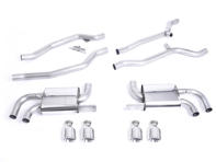 Milltek Sports Exhaust System Non-resonated (Louder Sports system). Porsche 958 Cayenne Turbo Milltek Sports Exhaust System Non-resonated (Louder Sports system). Porsche 958 Cayenne Turbo