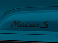 Designazione del modello sui sideblade. Porsche Macan II / Macan II S - 95B04481580041, 95B0448158024K, 95B0448158084A, 95B04481580V04 Designazione del modello sui sideblade. Porsche Macan II / Macan II S - 95B04481580041, 95B0448158024K, 95B0448158084A, 95B04481580V04