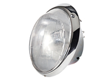 Cerchio faro cromato Porsche 911 / 964 (tipo non livellante) AUTO CON GUIDA A SINISTRA - 91163110100, 91163111300, 911.631.113.00, 1695100100