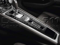 Centre Console Cover in BRUSHED ALUMINIUM. Porsche 991 / 981 Boxster/Cayman / 718 Boxster/Cayman - 99155398104U03 Centre Console Cover in BRUSHED ALUMINIUM. Porsche 991 / 981 Boxster/Cayman / 718 Boxster/Cayman - 99155398104U03