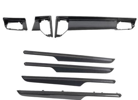 Rennline Interior trim kit carbon fibre. Porsche 95B.1 Macan LHD - 95B857224JOH3, 95B857190AOH3, 957B857190HOH3, 95B857189JOH3, 5B867409, 95B867410, 95B867409COH3, 95867410COH3, 95B867061, 95B867062, 95B867061COH3, 95B867062COH3 - I162.I163, I162, I163