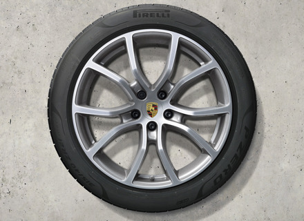 21' Cayenne  Exclusive Design alloy wheels and summer tyres Original Porsche - 9Y0044663G