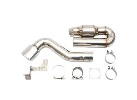 Fabspeed Sport Muffler Bypass Exhaust System With Catalyst. Porsche 911 Turbo 930 (1976-1989) - 93012306301 - FS.POR.911T.SCMBE