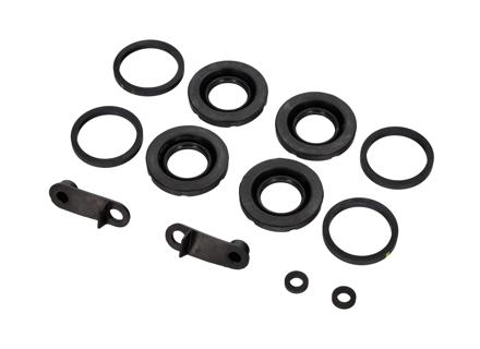 Rear Brake Caliper Piston Dust Cap and Seal Kit. Porsche 993 C4S / turbo / GT2 - 95135291910 - 228013
